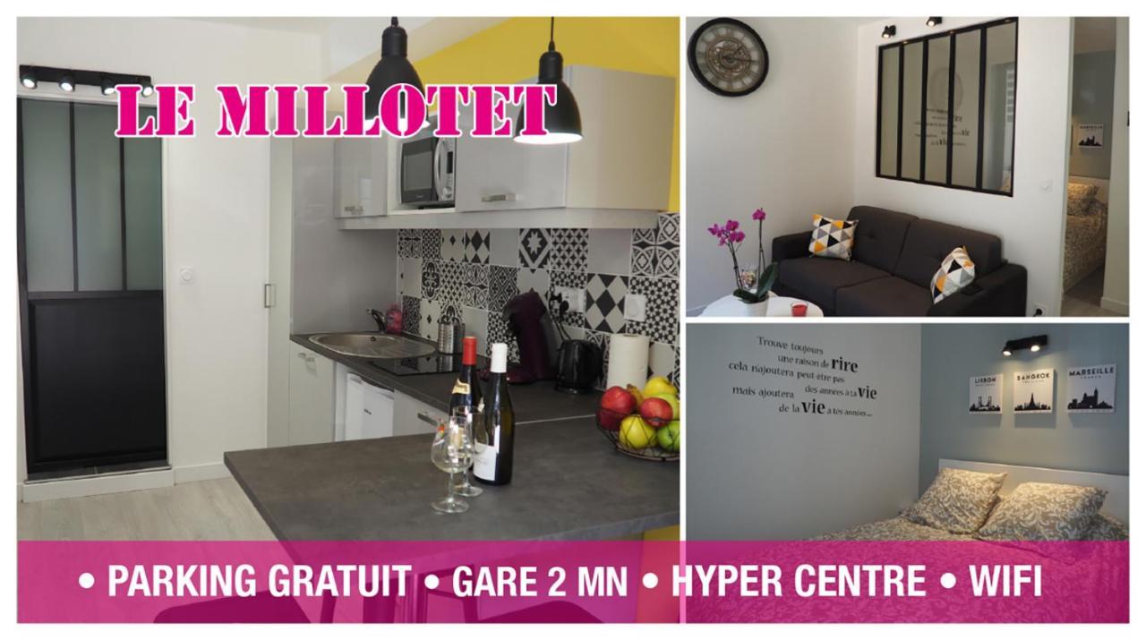 Le Millotet - Agréable studio à 2 mn Dijon Gare Exterior foto